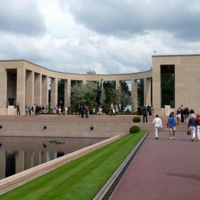 Le cimetière américain à Colleville sur mer