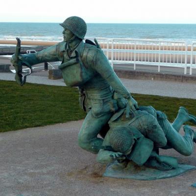 Sculpture, Vierville sur mer